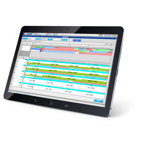Automated planning and centralized management of resources and processes: 'TONOPS Scheduler'