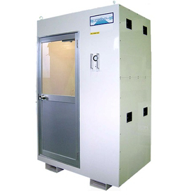 High concentration, harmful dust, asbestos measures - "Air Shower Room"