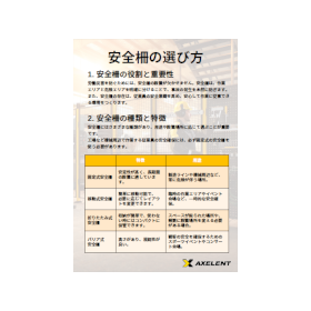 Explanation document "How to Choose Safety Barriers"