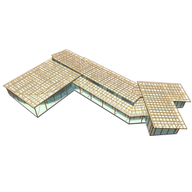構造計算ソフト実例│木造 1階建て保育園