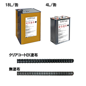 ”付着応力度 100％”　鉄筋用防錆剤『クリアコートEK』