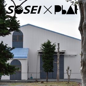 "Simultaneous construction of roof and walls" SOSEI × PbAt (Public Art)
