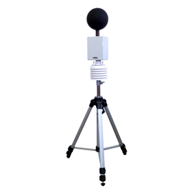 Heat stress index (WBGT) solution for remotely monitoring heatstroke risk.