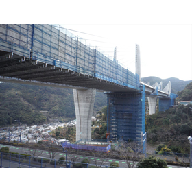 【ラック足場 施工実績】日見夢大橋