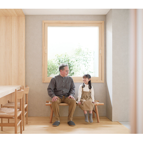 【室内建具】無垢の木の内窓　MOKUサッシ