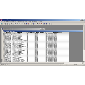 強震観測基本情報の整理業務