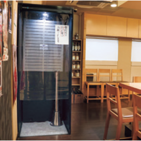 喫煙ブース導入事例 千寿司 行徳店様