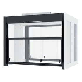 【研究施設】スチール製上下サッシ卓上フード　MTF