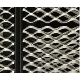 For exterior walls, ceilings, and grids! Aluminum expanded metal "Scale Series"