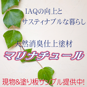 Natural deodorizing paint (wall material) *Spray application possible