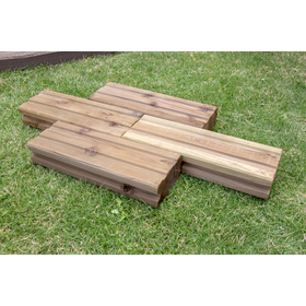 Wooden tiles that color the seasons <MUKU tiles> 【Highly durable natural material!】