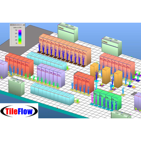 Data center thermal management simulation system