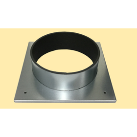 Freely adjustable duct direction! Rotating duct flange for flexible hoses.