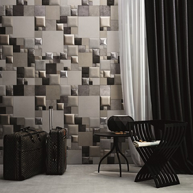 Italian-made leather wall "studioart" for walls