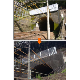 Hyogo Construction Case Study: Railway Proximity Work - Reinforcement and Elevation of Existing Protective Fences