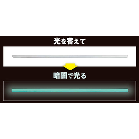 High Brightness Glow-in-the-Dark Fluorescent Light Cover "Glowing LightCover"