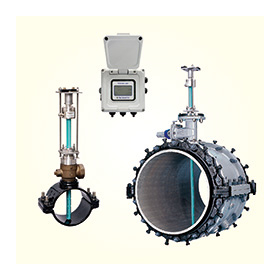 Battery-powered multi-electrode insertion electromagnetic flow meter Battery Metal Multi-Mag