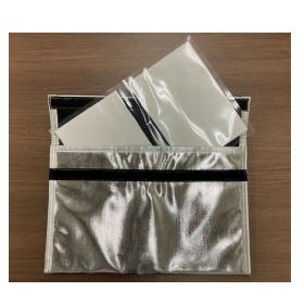 We will start selling a smoke and fire prevention bag that combines fire extinguishing film.