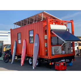 Off-grid house: The freedom to live where you want. Trailer house.