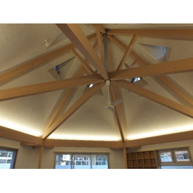 Construction case using domestically produced brand wood: Kindergarten
