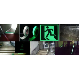 High-brightness phosphorescent materials contribute to prompt evacuation guidance!