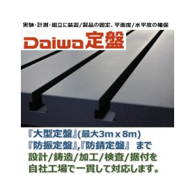 Technical Document "What is a Surface Plate?" *Introduction to Selection and Daiwa Surface Plates