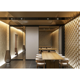 Introduction of the adjustable light-transmitting partition "FOGMO"