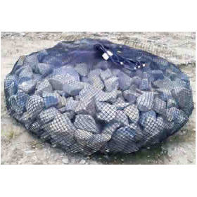 Bag material for root stabilization method "Bio Eco Sunk Net / Eco Sunk Net"