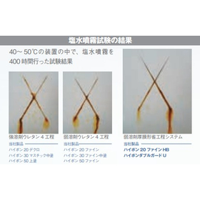 Weak solvent thick film type process reduction system