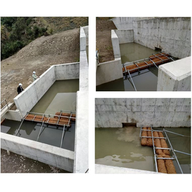 Environmentally friendly turbidity treatment method "Seed Log Filter" coconut fiber filter