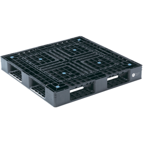 Environmental conservation product: Plastic pallet made with OBP raw materials.