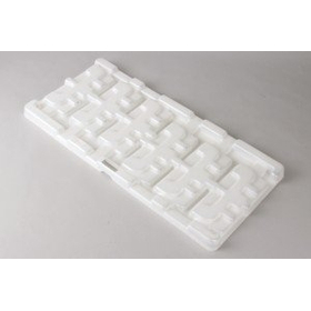 Logistics and transport tray - vacuum-formed PP tray