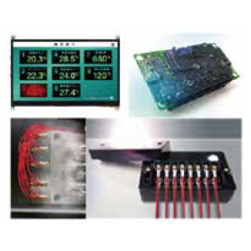 Type temperature and molten metal temperature constant display/log recording system standard kit