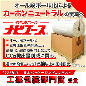Proposal for carbon neutrality using reinforced cardboard "Naviace".