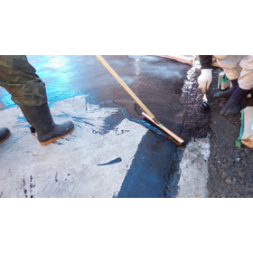 "Integrated Method of Expansion Joint and Deck Waterproofing" *Construction Example: Nagano Prefecture - 1