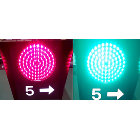 LED signal light circuit board unit 'MR180-120AGR' two-color display