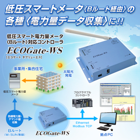 Low Voltage Smart Electric Meter Compatible Controller "ECOGate-WS"