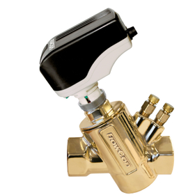 Differential Pressure Compensated Proportional Control Valve (PICV) Flow Control Green