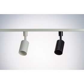 Track lighting fixture for wiring duct.