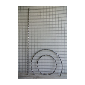 Spiral processing with innovative designs for handrails and gates.