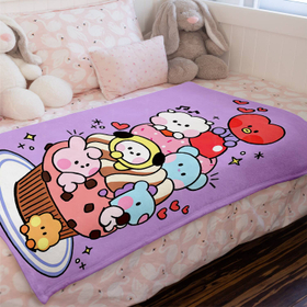 Blanket, printed blanket, nap blanket, lap blanket, sports support.