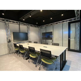 Acoustic treatment construction for existing offices