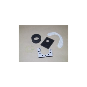 Punching processing of urethane, rubber, adhesive tape, and double-sided tape.