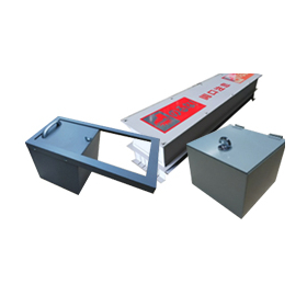 Various shapes and materials can be accommodated with short lead times starting from one piece ■ BOX and duct processing.