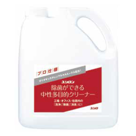 Neutral multi-purpose cleaner capable of disinfection <professional grade>
