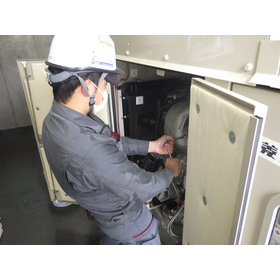 Inspection, maintenance, and installation services for emergency private power generation equipment.