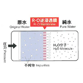 What is a reverse osmosis membrane filtration system?