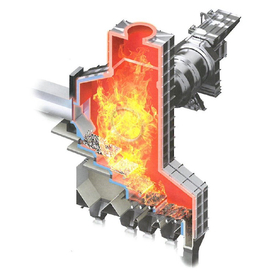 "Simultaneous power generation and heat recovery" Rotary kiln type, stoker type incinerator