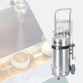 Easy installation of automatic spray devices on existing lines | Uniform coating without liquid dripping