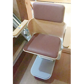 Case Study of Chair Lift Installation: Newly Installed in a Wooden House